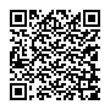 QR Code สำหรับหมายเลขโทรศัพท์ +13108705022