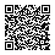 Kod QR dla numeru telefonu +13108705027