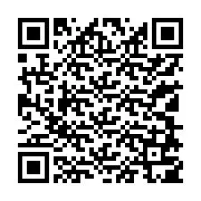 Código QR para número de teléfono +13108705030