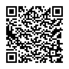 QR-code voor telefoonnummer +13108705041