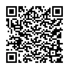 QR код за телефонен номер +13108705043