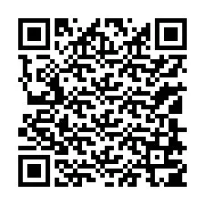 Código QR para número de teléfono +13108705051