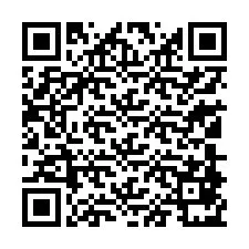 QR-код для номера телефона +13108871112