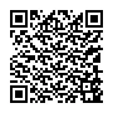 QR-code voor telefoonnummer +13109541110