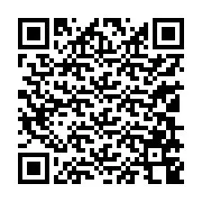 QR kód a telefonszámhoz +13109748772