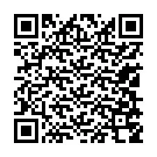 Codice QR per il numero di telefono +13109758377