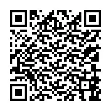 Código QR para número de telefone +13109866009