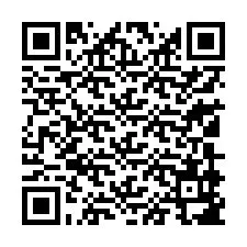 Codice QR per il numero di telefono +13109987552