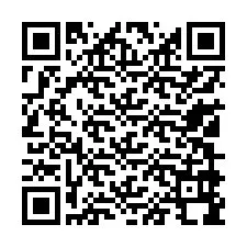 QR kód a telefonszámhoz +13109998877