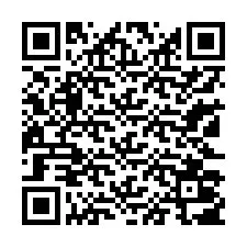 Código QR para número de teléfono +13123007795