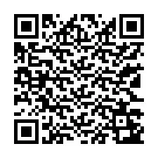 QR-koodi puhelinnumerolle +13123243524