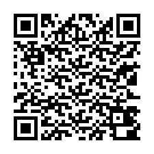 Código QR para número de telefone +13123400442