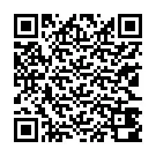 QR kód a telefonszámhoz +13123400822