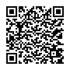 Código QR para número de telefone +13123405589