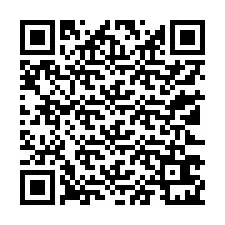 QR-koodi puhelinnumerolle +13123621258