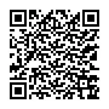 Codice QR per il numero di telefono +13123766414