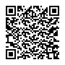 Codice QR per il numero di telefono +13123768343