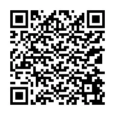 Código QR para número de teléfono +13125467580