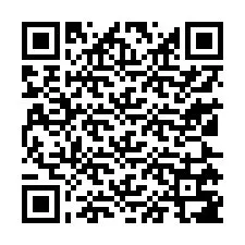 Código QR para número de telefone +13125787006