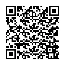 QR kód a telefonszámhoz +13125861216