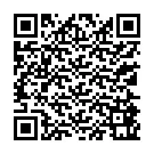 Kode QR untuk nomor Telepon +13125861218