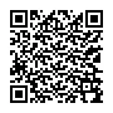 Código QR para número de teléfono +13126194434