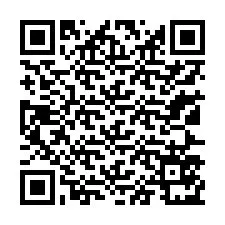 QR-code voor telefoonnummer +13127571605