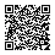 Código QR para número de telefone +13128014452