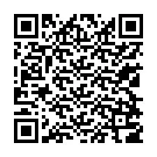 Codice QR per il numero di telefono +13128706223