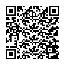 QR kód a telefonszámhoz +13129403984