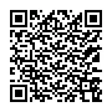 QR-koodi puhelinnumerolle +13133568051