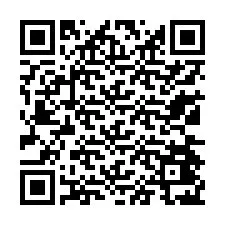 QR код за телефонен номер +13134427327