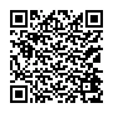 QR-code voor telefoonnummer +13134427971