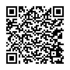 QR код за телефонен номер +13134427973