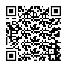 Código QR para número de telefone +13134441028