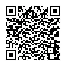 QR код за телефонен номер +13134470035