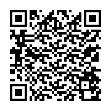 QR код за телефонен номер +13134570763