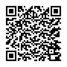 QR kód a telefonszámhoz +13134700699