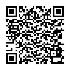 QR-код для номера телефона +13134830876