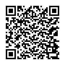 QR код за телефонен номер +13134837075