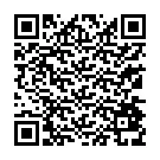 QR-koodi puhelinnumerolle +13134839752