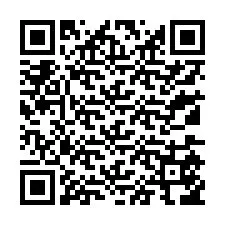 QR код за телефонен номер +13135556000