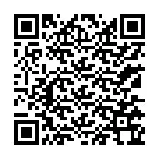 QR kód a telefonszámhoz +13135764151