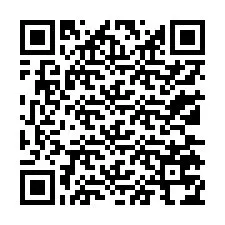 QR-koodi puhelinnumerolle +13135774929