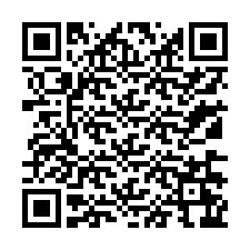 Código QR para número de telefone +13136266101