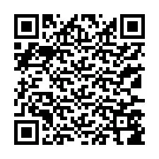 QR-code voor telefoonnummer +13137586120