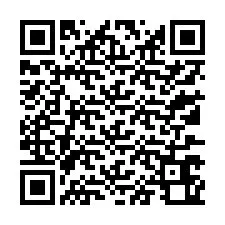 QR код за телефонен номер +13137660058