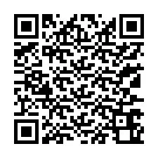 QR-code voor telefoonnummer +13137660070