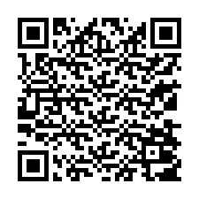 QR-code voor telefoonnummer +13138007312