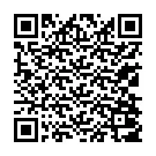 QR Code สำหรับหมายเลขโทรศัพท์ +13138007373